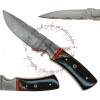 Desert Devil by Rebel Wolf Damascus Steel Classic Full Tang Bowie Knife